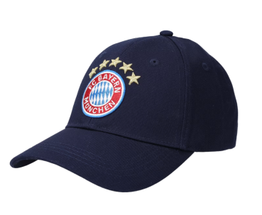 Preview: FC Bayern München - Baseballcap Logo Navy Unisex